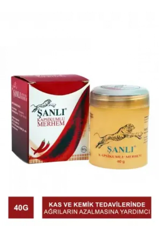 Şanlı Kapsikumlu Merhem 40g