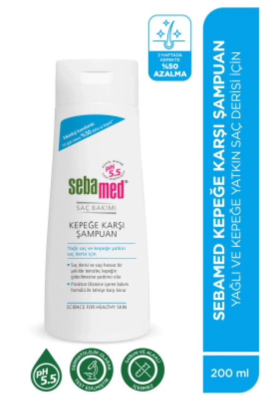 Sebamed Anti Dandruff Kepek Karşıtı Şampuan 200 ml