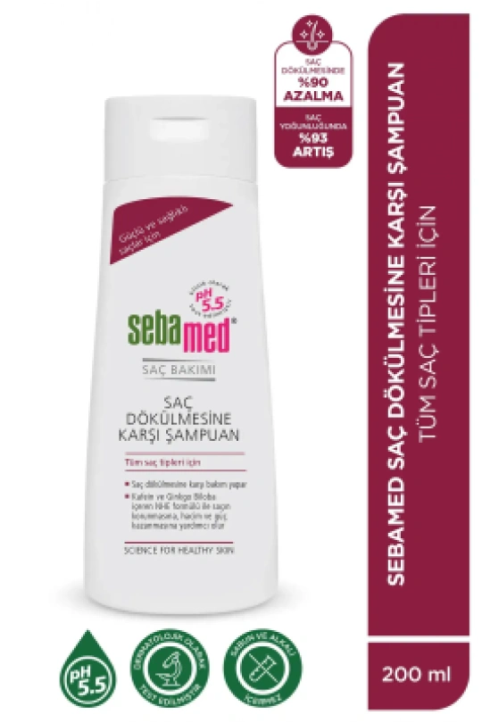 Sebamed Anti Hair Loss Saç Dökülmesine Karşı Şampuan 200 ml