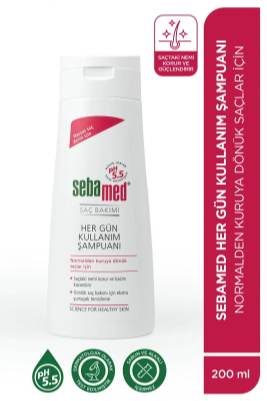 Sebamed Hergün Kullanım Şampuanı 200 ml