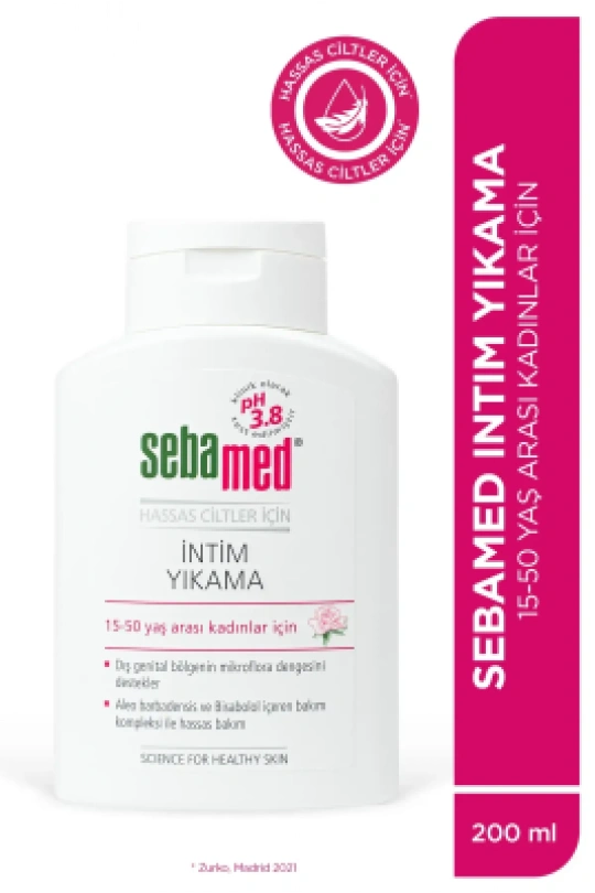 Sebamed İntim Likit Yıkama Jeli pH3.8 200 ml