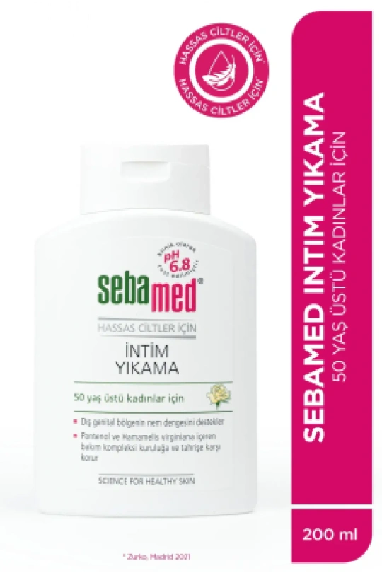 Sebamed İntim Menapoz Ph 6,8 Yıkama Jeli 200 ml