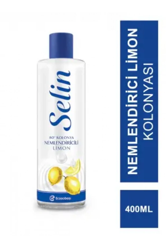 Selin Nemlendiricili Limon Kolonyası Pet 400 ml