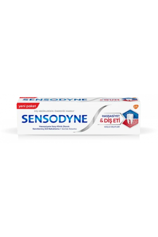Sensodyne Hassasiyet & Diş Eti Diş Macunu 75 ml