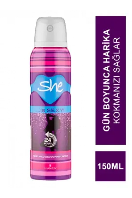 She İs Sexy For Women Deodorant Sprey 150 ml