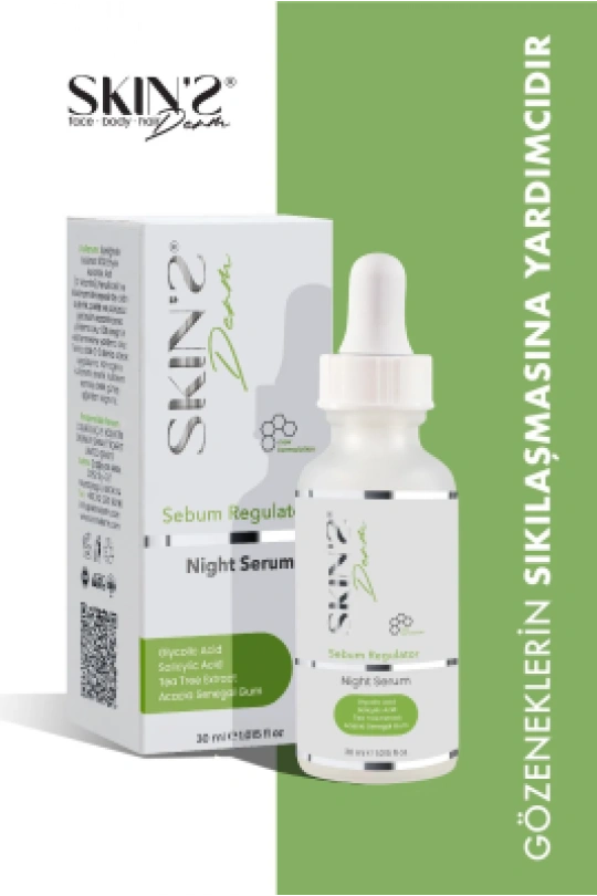 Skins Derm Sebum Regulator Night Serum 30 ml