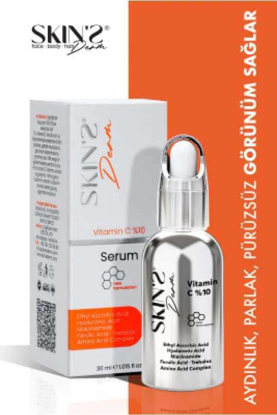 Skins Derm Vitamin C %10 Serum 30 ml