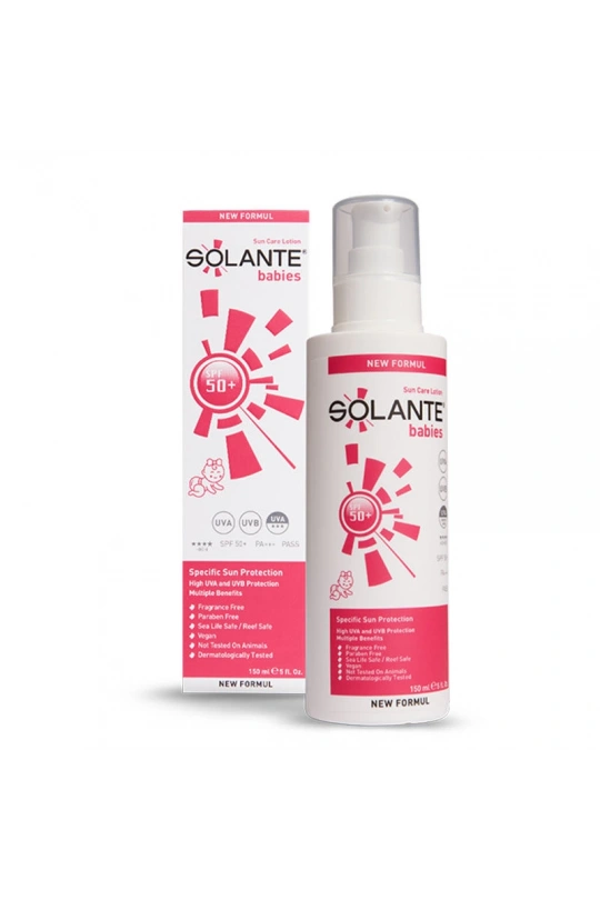 Solante Baby Bebek Güneş Koruyucu Losyon SPF 50+ 150 ml