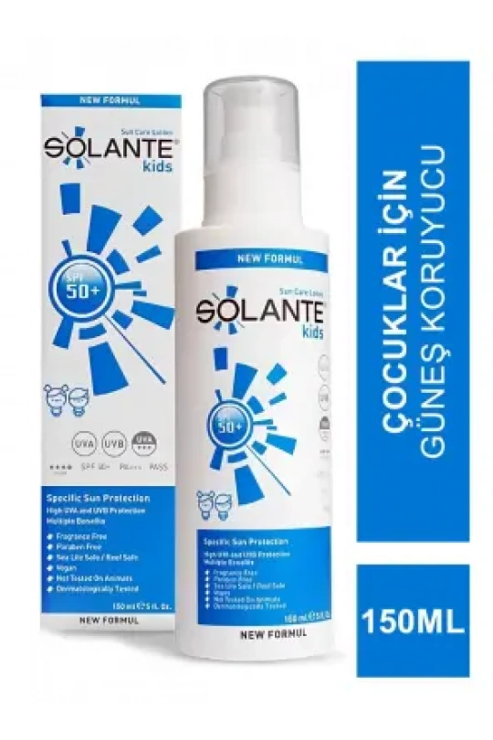Solante Kids Çocuk Güneş Koruyucu Losyon SPF 50+ 150