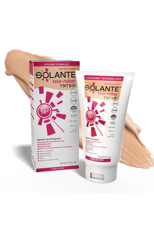 Solante Tele-Rubor Tinted Spf50 Losyon 150ml