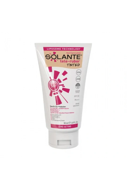 Solante Telerubor Tinted SPF 50+ Losyon 50 ml