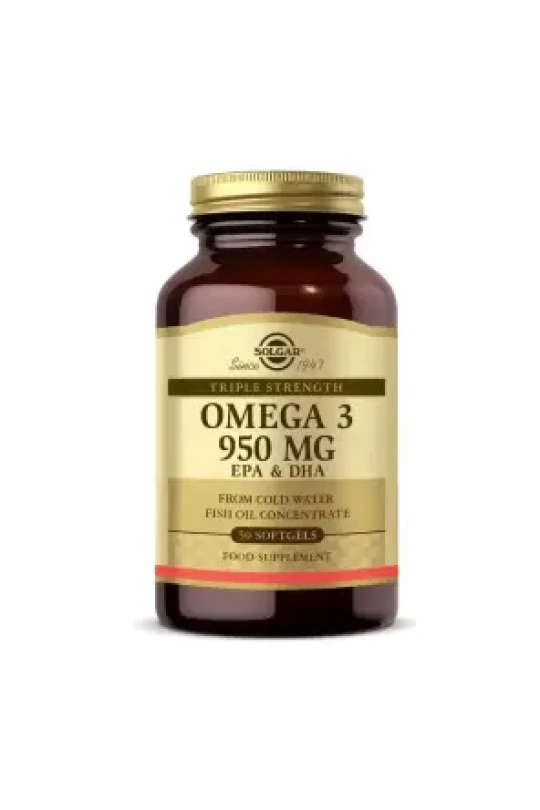 Solgar Omega 3 950 mg 50 Yumuşak Kapsül