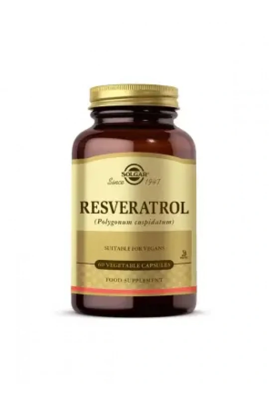Solgar Resveratrol 60 Kapsül