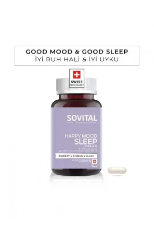 Sovital Happy Mood Sleep Omax 60 Kapsül