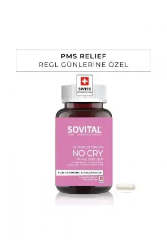 Sovital No Cry Takviye Edici Gıda 48 Kapsül