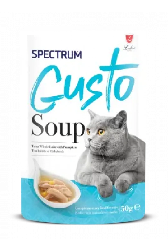 Spectrum Gusto Ton Balıklı ve Balkabaklı Kedi Çorba 50gr