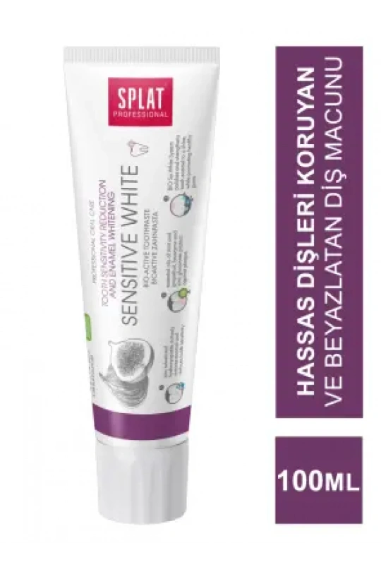Splat Sensitive White Diş Macunu 100 ml