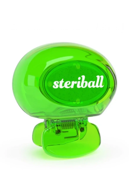 Steriball Yetişkin Diş Fırçası Koruyucu Hijyenik Kap - Yeşil - Limon Kokulu