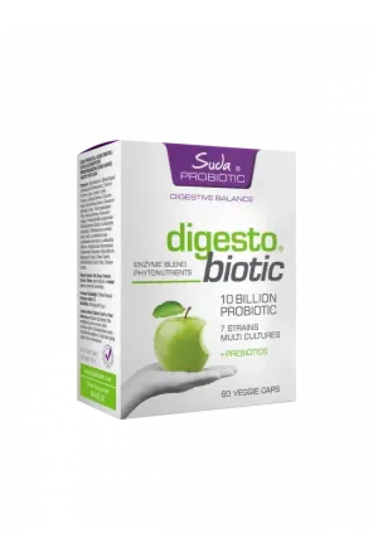 Suda Probiotic Digestobiotic 60 Vegan Kapsül