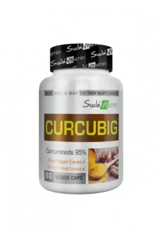 Suda Vitamin Curcubig 60 Bitkisel Kapsül