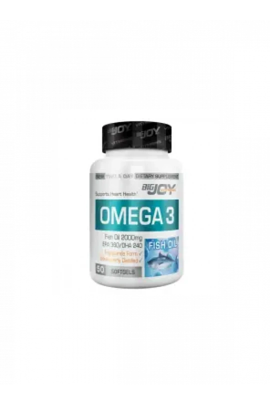 Suda Vitamin Omega 3 - Fish Oil 2000mg 50 Softgel Kapsül