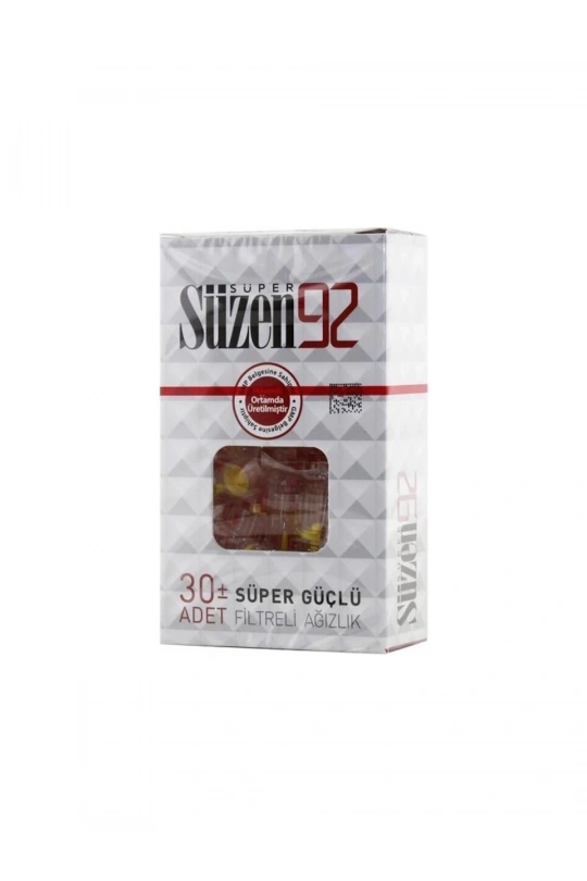 Süper Süzen 92 Filtreli Ağızlık 30 Adet