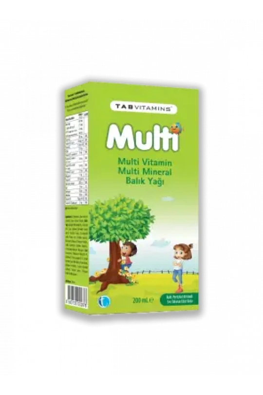 Tab İlaç Vitamins Multi 200ml