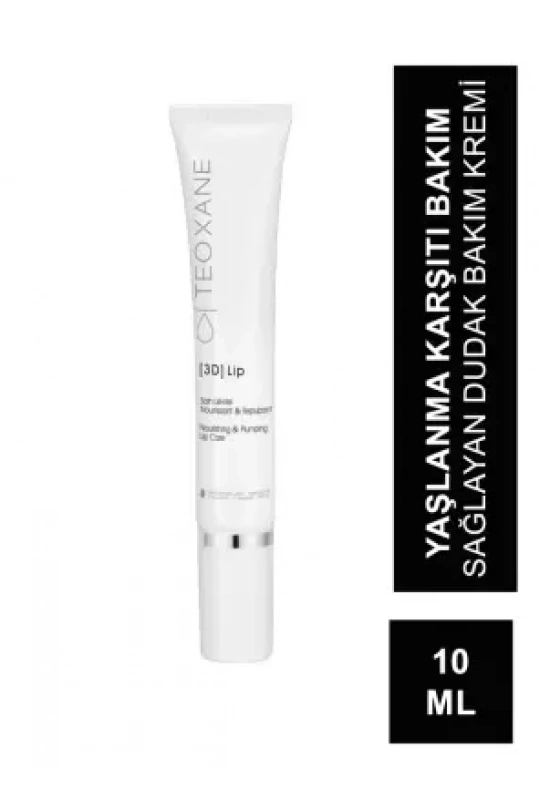 Teoxane 3D Lip Besleyici & Nemlendirici Dudak Bakım Kremi 10 ml