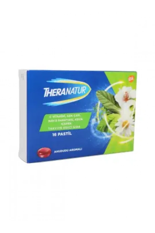 Theranatur Ahududu Aromalı Pastil 16 Adet