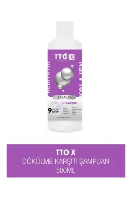 TTO X Kolajen ve Prebiyotik Dökülme Karşıtı Şampuan 500ml