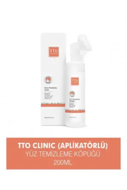 TTO Yüz Temizleme Köpüğü ( Aplikatörlü ) 200 ml