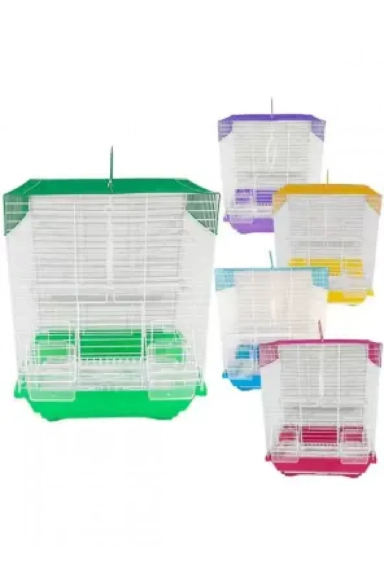 UB300R-Düz Çatılı Kafes Renkli 33*45*25,5 cm