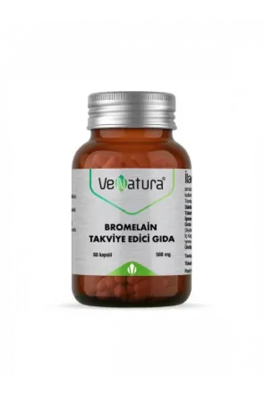 VeNatura Bromelain Takviye Edici Gıda 60 Kapsül