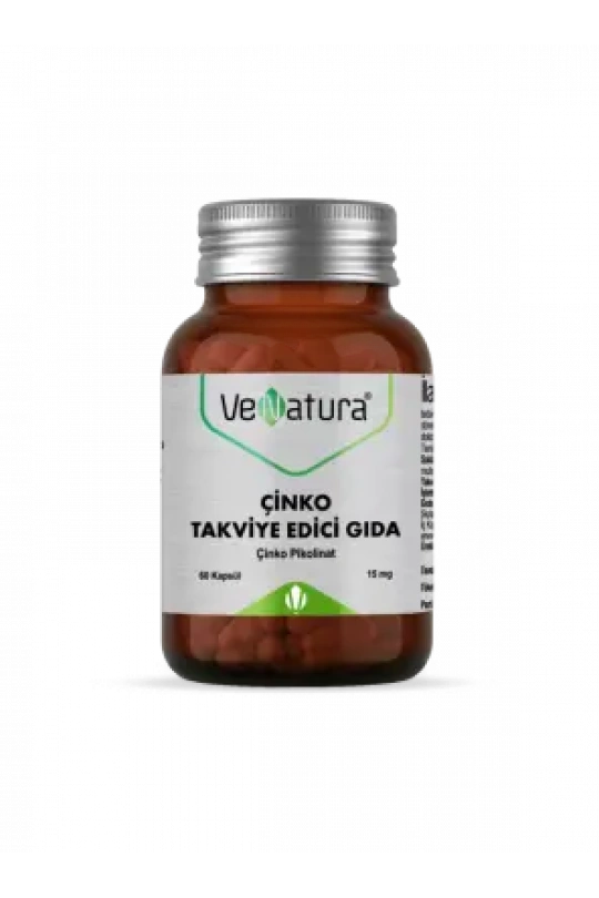 VeNatura Çinko Takviye Edici Gıda 60 Kapsül