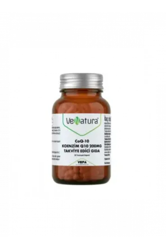 Venatura CoQ-10 Koenzim Q10 200 mg Takviye Edici Gıda 30 Kapsül