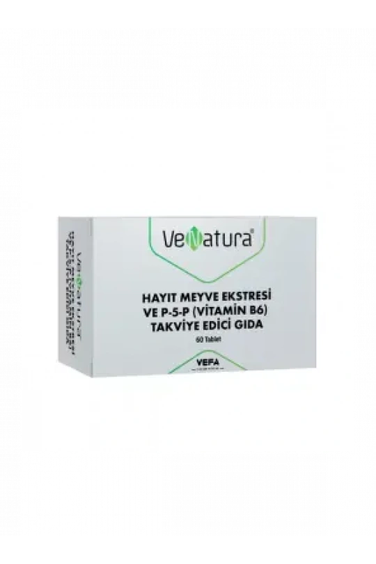 Venatura Hayıt Meyve Ekstresi ve P-5-P Vitamin B6 Takviye Edici Gıda 60 Tablet