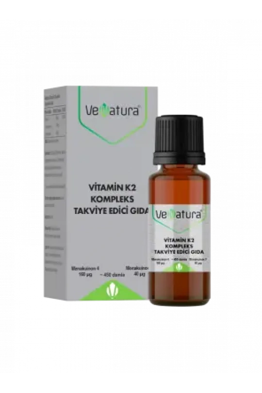 Venatura K2 Kompleks Takviye Edici Gıda 20 ml