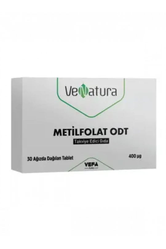 VeNatura Metilfolat Odt Takviye Edici Gıda 30 Tablet