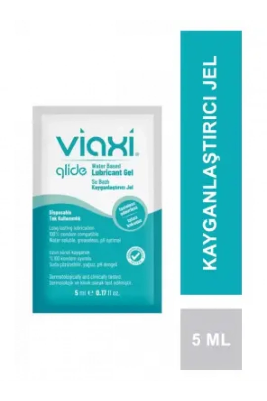 Viaxi Glide Kayganlaştırıcı Jel Sade 5 ml
