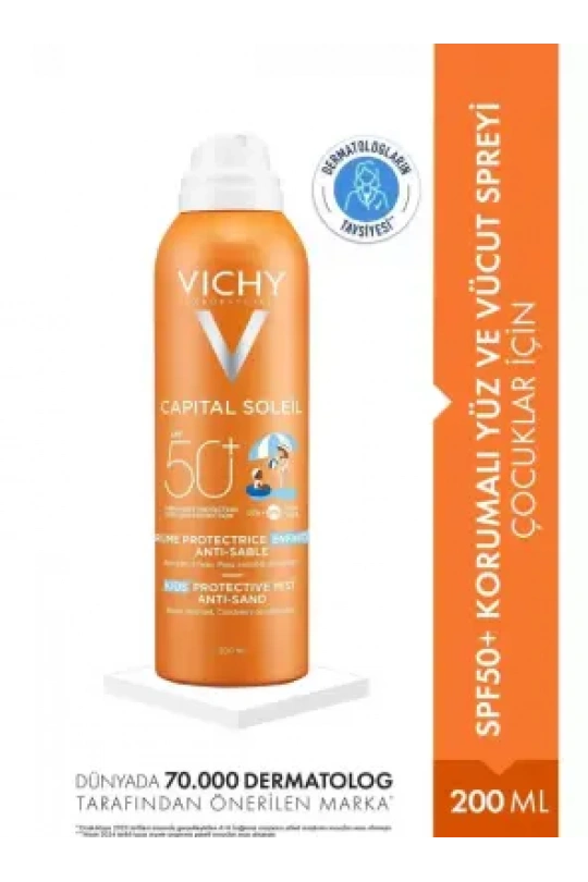 Vichy Capital Soleil Anti-Sand Mist Children Spf50+ 200 ml