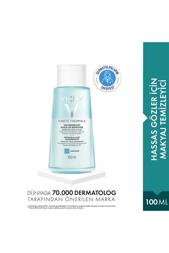 Vichy Purete Thermale Çift Fazlı Göz Makyaj Temizleyici 100ml
