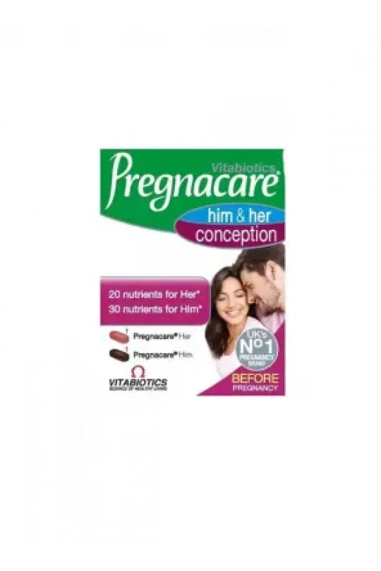 Vitabiotics Pregnacare Him & Her Conception 60 Tablet