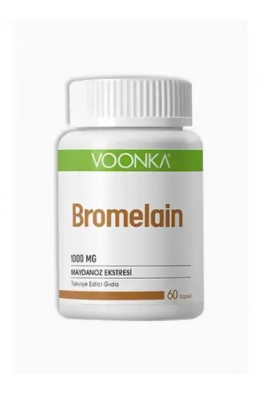 Voonka Bromelain 60 Kapsül