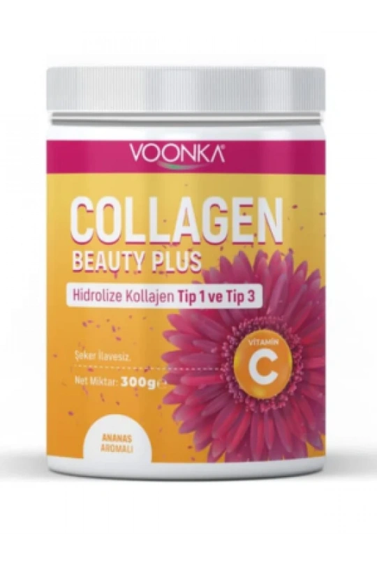 Voonka Collagen Beauty Plus - Ananas Aromalı - 300gr