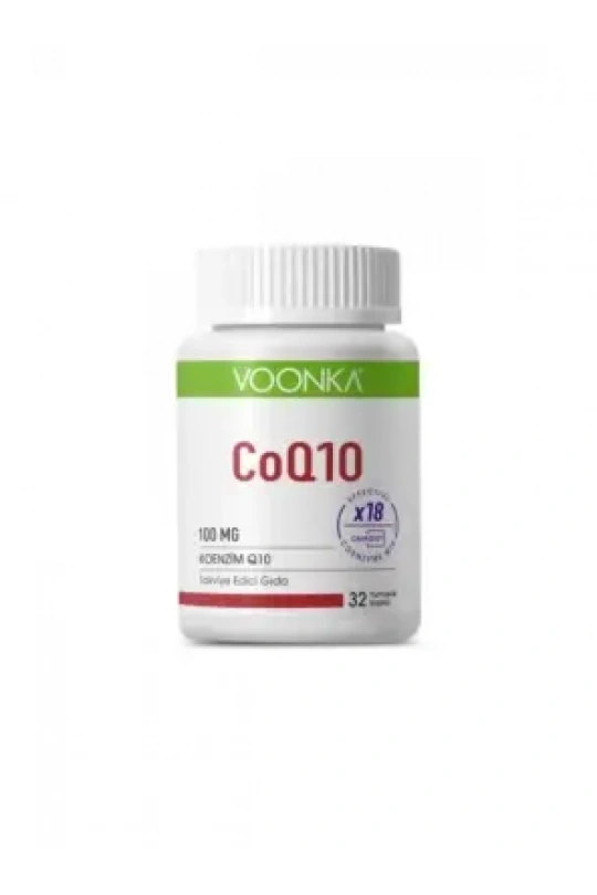 Voonka CoQ10 100mg 32 Kapsül
