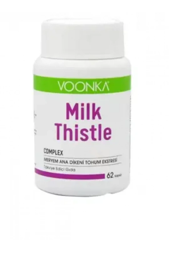 Voonka Milk Thistle Complex 62 Kapsül