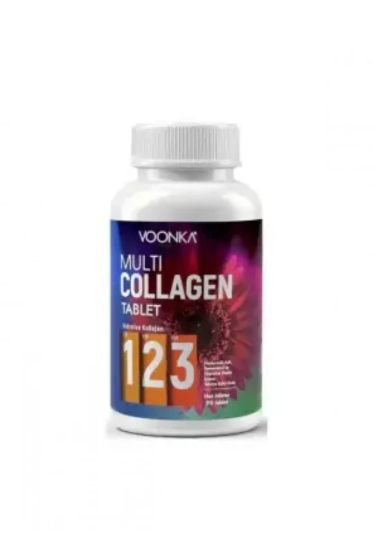 Voonka Multi Collagen 90 Tablet Tip 1/2/3