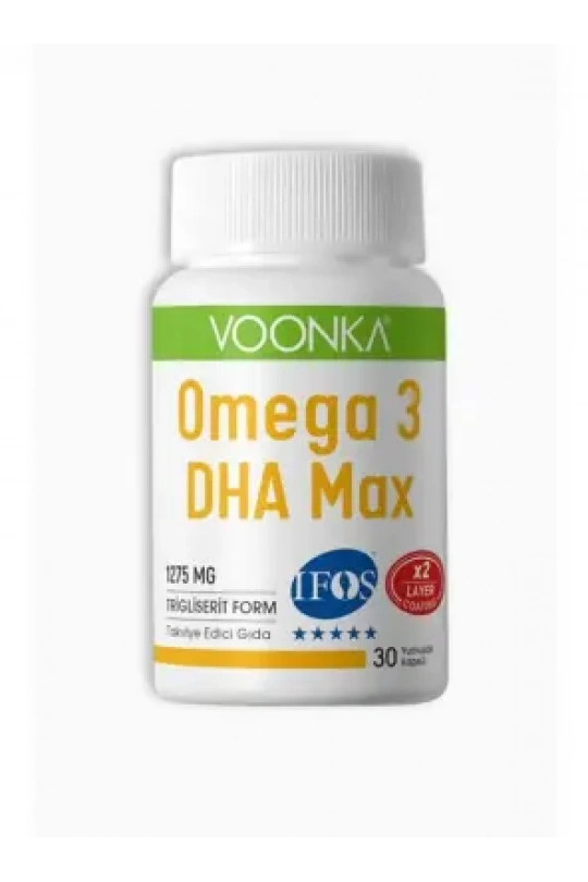 Voonka Omega 3 DHA Max 30 Kapsül