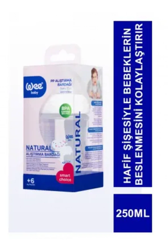 Wee Baby PP Alıştırma Bardağı 6+ Ay 250 ml - 297 -