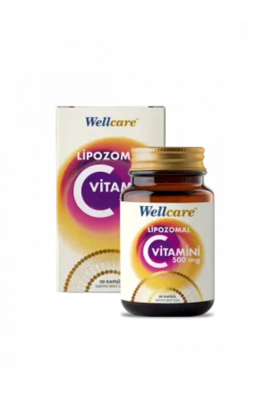 Wellcare Lipozomal Vitamin C 500mg 30 Kapsül